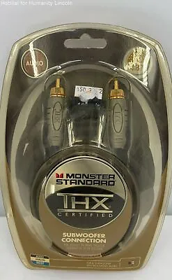 Monster Standard THX Certified 16  Subwoofer Connection  • $26.99