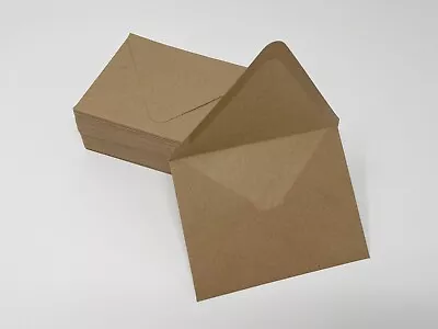 Kraft Brown Paper A2 Euro Flap 70# Envelopes 4 3/8  X 5 3/4  Recycled Qty. 50 • $16.25