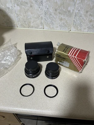 £11.99 • Buy Old Video Camera Lens Set