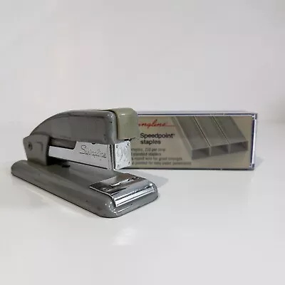 Vintage MCM Swingline 99 Mini Stapler USA Made Plus Box NEW Staples • $15