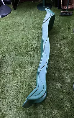 £65 • Buy Children's Garden Slide - Kids Long Wavy Outdoor Green Slide (6.6ft/204cmSlide)