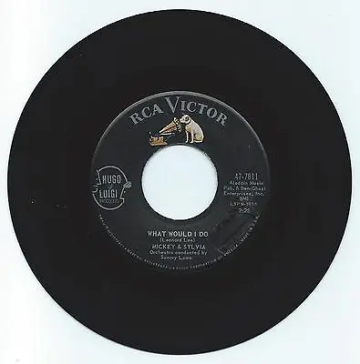 R & B 45  Mickey & Sylvia What Would I Do  On Rca  Vg Original  • $6.40