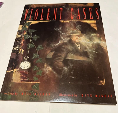 $29.99 • Buy Signed Neil Gaiman Violent Cases Comic Book Mckean Sandman Signed