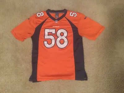 Nike Von Miller #58 Denver Broncos Jersey Kids Sz LG NFL On Field Jersey  • $29.99