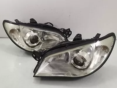 JDM 06-07 CHROME Subaru Impreza WRX Rev9 GDB GDA GG NFL Headlights Head Lamp OEM • $189.99