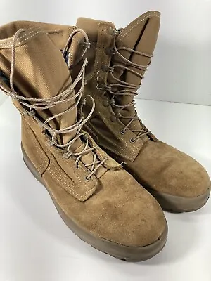 Belleville Boots Military Combat Size 11.5 R Leather Gore-Tex USA AFTW Desert • $69.95