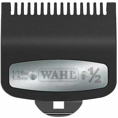 3354 Wahl Premium Guard Guide Clipper Comb Metal Clip -PICK SIZE-# 1/2 1 1 1/2 • $9.49