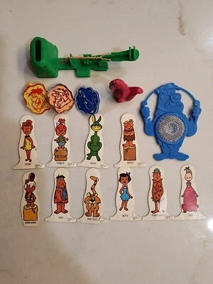 $21.99 • Buy Vintage CEREAL PREMIUM HANNA BARBERA LOT FLINTSTONES Paper Dolls RARE