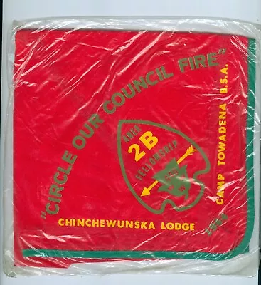 OA  1964 Area 2B Fellowship Neckerchief Hosted By Lodge 440 Chinchewunska • $14.99