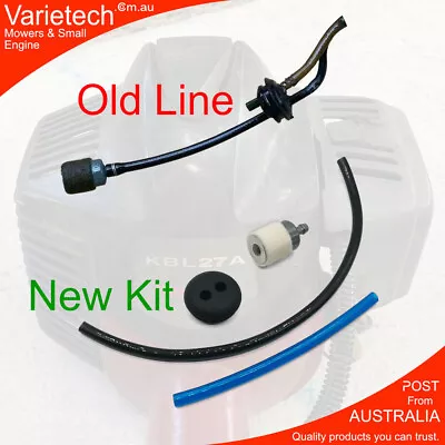 Fuel Line Kit Suits Kawasaki KBL27 Brushcutter With Filter Lines & Grommet • $16.95