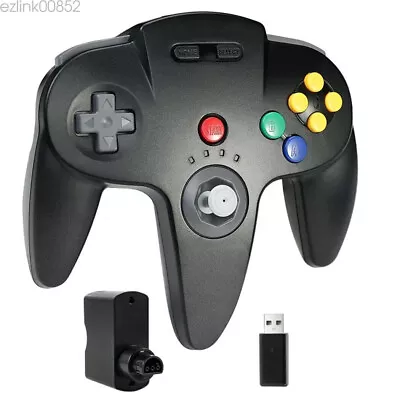 Wireless 2.4G N64 Controller Game Pad Joystick For N64 Game System/Switch PC Mac • $44.99