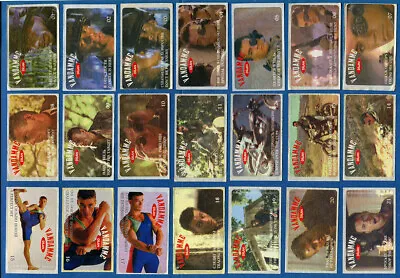 Jean-Claude Van Damme 35 Pcs. Chewing / Bubble Gum Stickers. FULL SET! • $45
