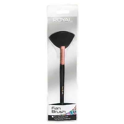 Royal Fan Brush - For Blending Powder And Cream Make Up • £3.65