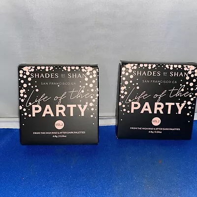 {Z4} SHADES BY SHAN Life Of The Party Vol 2  Eyeshadow Palette Brown MSRP $20 • $14