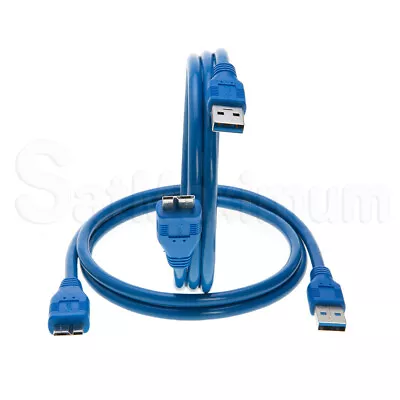 USB 3.0 Cable A Male To Micro-B Male High Quality High Speed Data Cord 3ft 6ft • $5.62