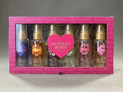 Victoria's Secret Body Mist Sprays Love Collection 6 Pcs Gift Set 1.7 Oz Ea • $42