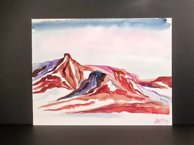 Mountains No. 2 -  A Watercolor Painting  • $12