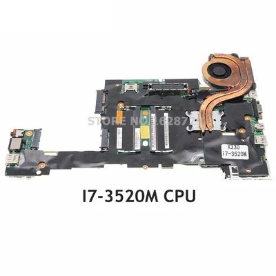 $118.90 • Buy 00HM364 04X1409 04W6694 04W3716 For Lenovo ThinkPad X230 Motherboard I7-3520M