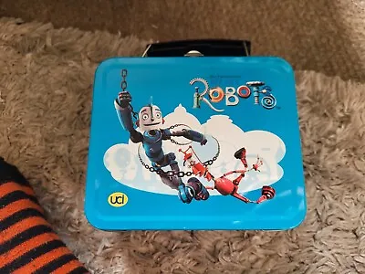 £5 • Buy Disney Movie ROBOTS 2005 - Metal Lunch Box 