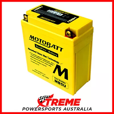 Motobatt 12V 90CCA 7AH MB5U Yamaha RD250 LC 1981-1982 AGM Battery • $68.95