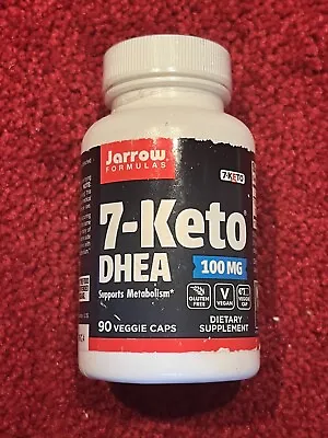 Jarrow Formulas Inc. 7-Keto Dhea 100 Mg 90 Veg Caps Exp 6/24 • $29.95