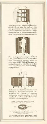 1921 Macey Co Grand Rapids Michigan Office Furniture Bookcase Steel Safe Ad • $10.79