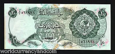 QATAR 10 RIYALS P-3 1973 1st ISSUE UNC FALCON RARE GULF ARAB MONEY BILL BANKNOTE • $999.99