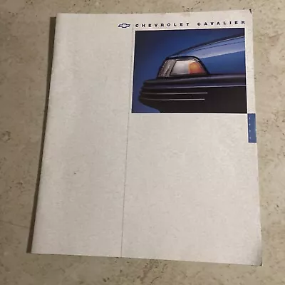 1994 Chevrolet Chevy Cavalier 24-page Sales Brochure Catalog RS Z24 Convertible • $12.99