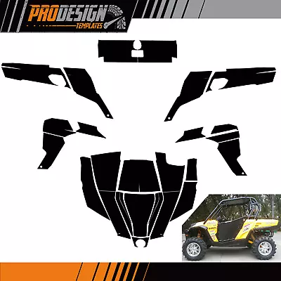 Can-Am Commander UTV  800r 800 1000 Vector Template Kit Stencil Eps Real Scale  • $15.99