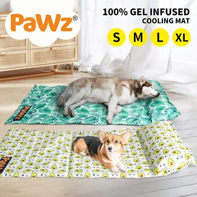 $29.99 • Buy PaWz Pet Cooling Mat Dog Cat Gel Non-Toxic Bed Pillow Sofa Self-cool Summer Pad