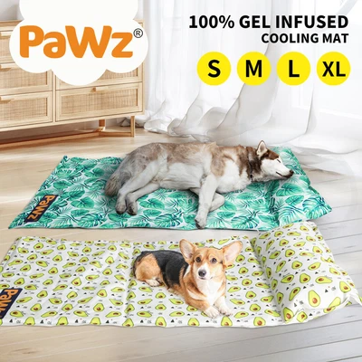 $29.99 • Buy PaWz Pet Cooling Mat Dog Cat Gel Non-Toxic Bed Pillow Sofa Self-cool Summer Pad