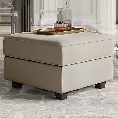 Belffin Storage Ottoman Module For Modular Sectional Sofa Square Seat Foot Stool • $73