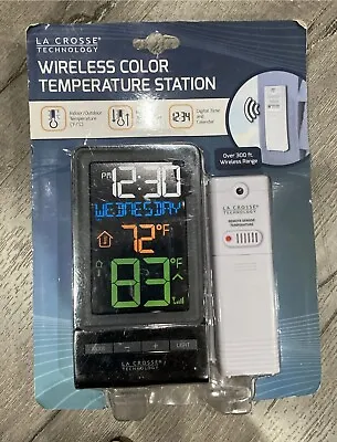 La Crosse Technology Wireless Color Temperature Station - New Sealed • $24.99
