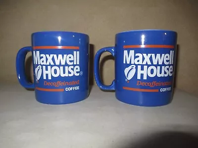 2-Staffordshire Kiln Craft Maxwell House Coffee Mugs England • $18.71