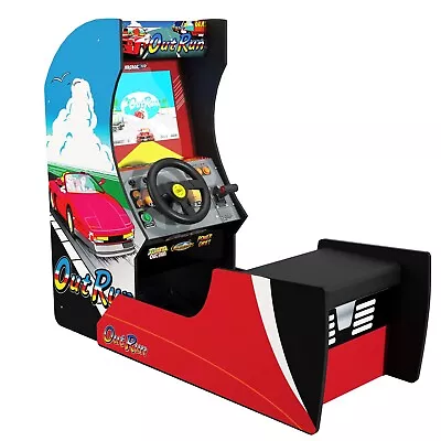 Arcade1Up Outrun ™ Seated Arcade Machine Racing Game Steering Wheels Brand New • $1500