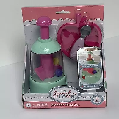 My Sweet Love| NEW Food Blender Toy Accessory Play Set| 9 Pieces NEW IN BOX • $13