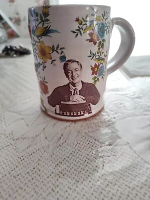 Mr Rogers Neighborhood Mug By Justin Roth Shank Pottery Rare Find Free Shipping • $49.99