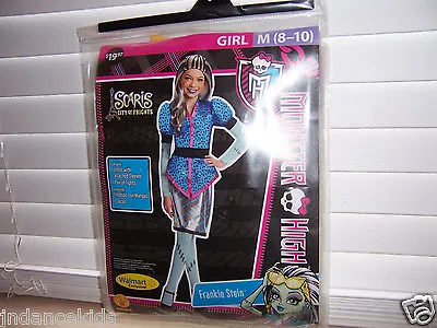 Monster High Scaris Frankie Stein Girls Costume Size M (8-10) Halloween Dress Up • $22.99