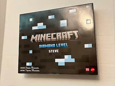 2022 SDCC Minecraft Diamond Level Steve Collector Action Figure Mattel • $39.99