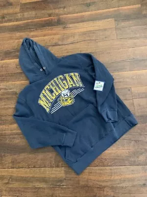 47' Brand Vintage Tubular MICHIGAN WOLVERINES Hoodie Sweatshirt 2XL New • $29.99