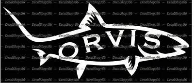 ORVIS Fishing/Hunting/Sporting Clothing-Gear - Vinyl Die-Cut Peel N' Stick Decal • $6.95