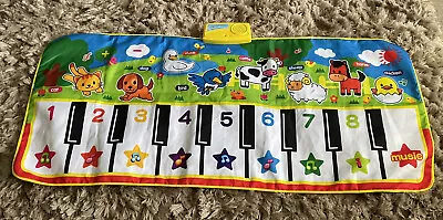 £7.50 • Buy Musical Music Kid Piano Play Mat Animal Educational Soft Kick Early Studying Toy