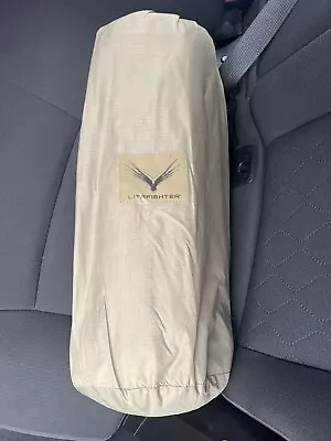 New Litefighter 2 Tent Shelter System Military TAN 2 Man Shelter TAN NOT OCP • $450