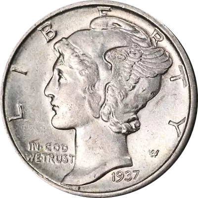 1937-D Mercury Dime Great Deals From The Executive Coin Company • $30