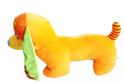 Dachshund Multicolor Dog Plush 15  Striped Ears Tail Weiner A &A Global Toy • $14.99