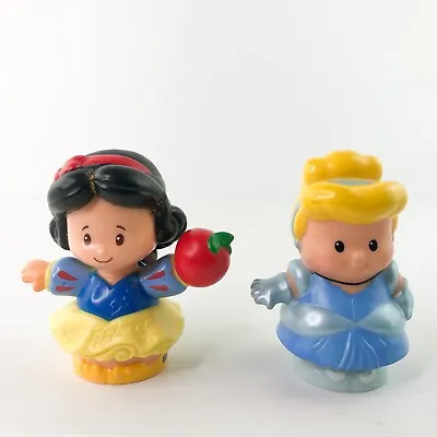 Fisher Price Little People Disney Princesses Snow White And Cinderella • $12.95