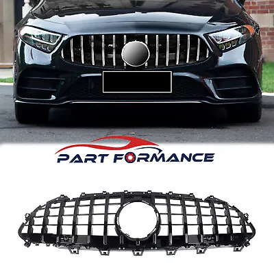 GT-R Front Grille For Mercedes Benz W257 C257 CLS-CLASS 2019-22 ALL Black • $81