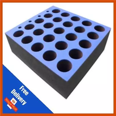 £69.99 • Buy Flight Case Foam For 25 Microphones Fits 6U Rack Drawer Or Flight Case