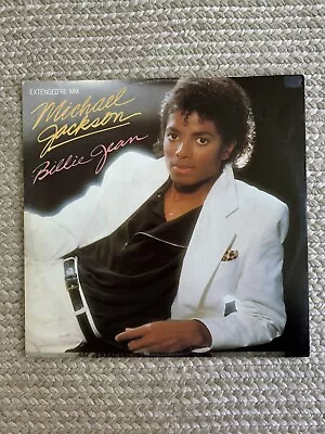 Michael Jackson  Billie Jean  Uk 12  Single Extended Remix Thriller • $29.99