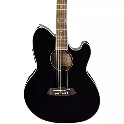 Ibanez Talman TCY10 Acoustic-Electric Guitar Black • $229.99